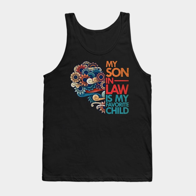 my son in law is my favorite child vintage Tank Top by Girladies Artshop